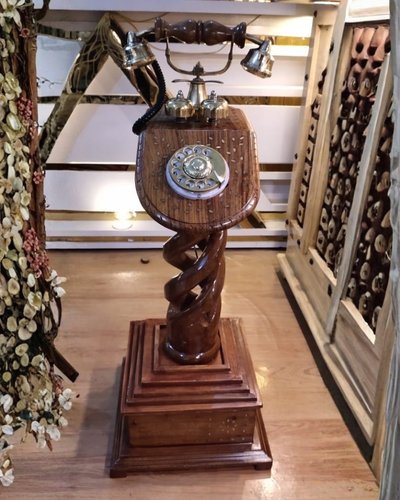 Wooden Brass Telephone (Working)